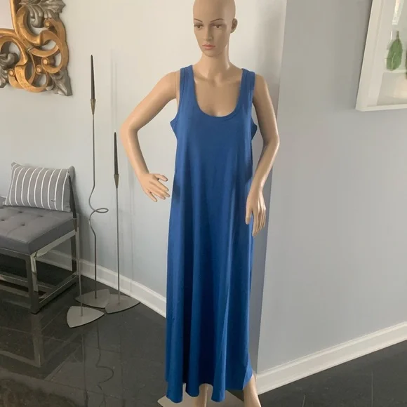 max studio maxi dress green Max Studio Women's Sleeveless Maxi Sundress - Blue